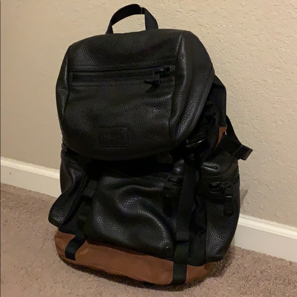 Brand New Coach leather backpack - Picture 4 of 6